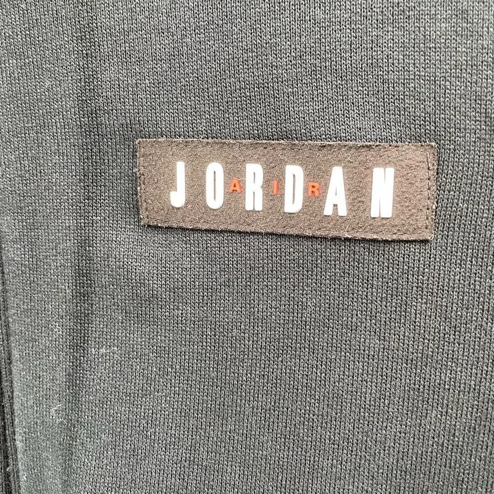 Air Jordan 6 VI Black Full Zip Jacket Men’s Small Jumpman High Collar